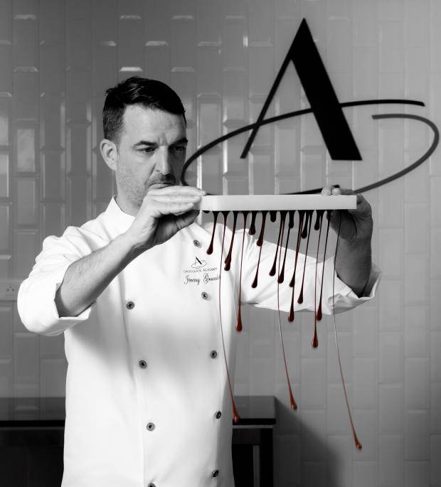 Fabrication de bonbons au chocolat