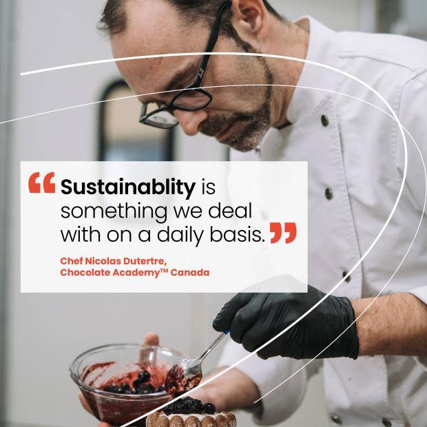 Chef Nicolas Dutertre of Chocolate Academy™ Montreal