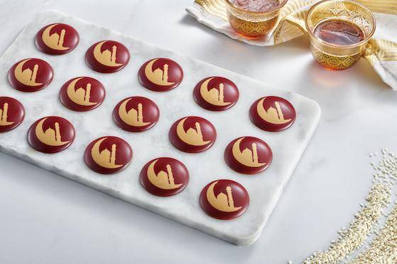 Lemon Sesame Pralines from Chocolate Academy Dubai